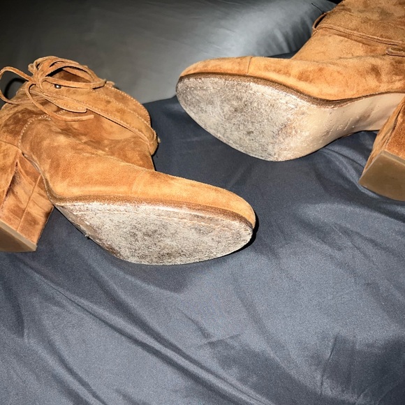 Women’s Rag & Bone suede booties sz 39 - Picture 3 of 6